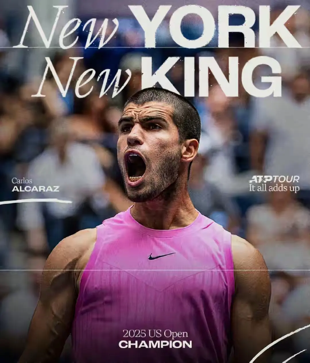 仅差澳网冠, 大满贯冠军, 一天完成这